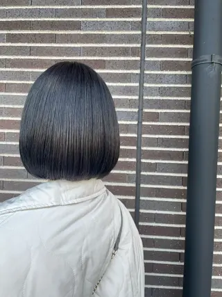 カラー 益 佑夏のヘアスタイル