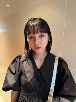 ミディアム カラー ボブ/ショート 吉田竣のヘアスタイル