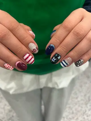 ネイル 小松 千冬snazzyのネイルデザイン