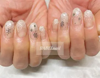 ネイル BABELバベル所属・江戸川橋✨BABEL 【バベル】大人可愛いのネイルデザイン