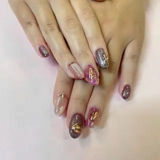 ネイル 大阪福島韓国束感まつ げ Sayaka🤍のマツエク・マツパデザイン