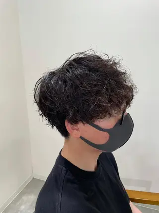 パーマ メンズ Tink　天神店所属・今村賢治/メンズ/ レイヤー✨艶カラーのヘアスタイル