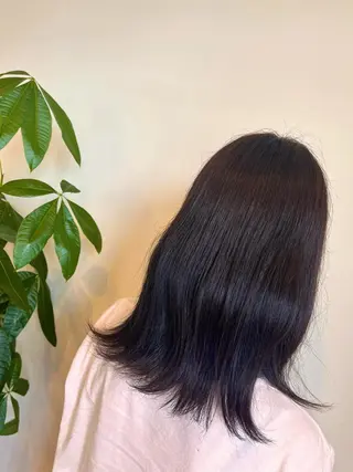 ミディアム 武村美咲/ 暖色/艶カラーのヘアスタイル