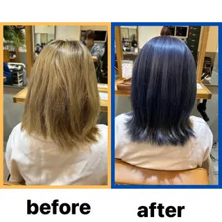 ミディアム カラー 若狭 彩花のヘアスタイル