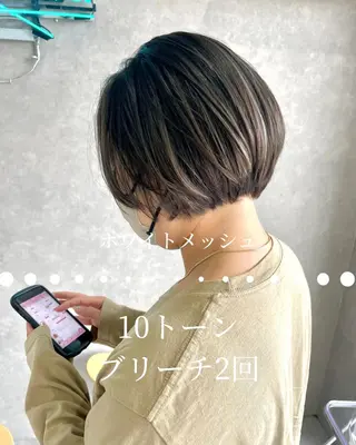 ショート 河原 亮のヘアスタイル