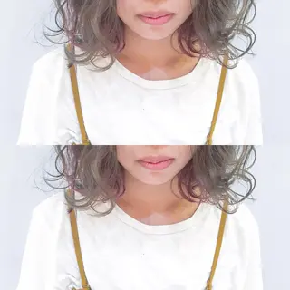 ショート カラー なんば髪質改善カラー Ardoreのヘアスタイル