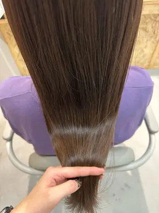 ロング 松本 莉央のヘアスタイル