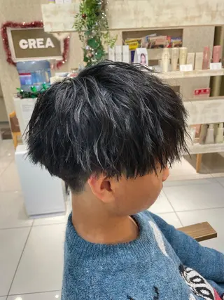 ミディアム パーマ メンズ 本厚木|縮毛矯正/ 酸性スト専門サロンのヘアスタイル