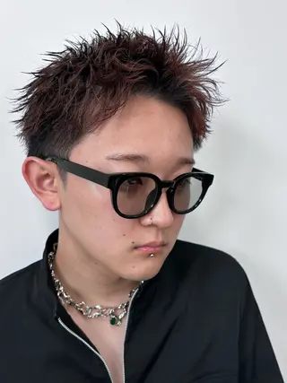 ショート メンズ 土岐 仁/メンズ専門 パーマ特化美容師🌀のヘアスタイル