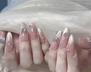 ネイル By moonネイル 🌷ワンホン/韓国風のネイルデザイン