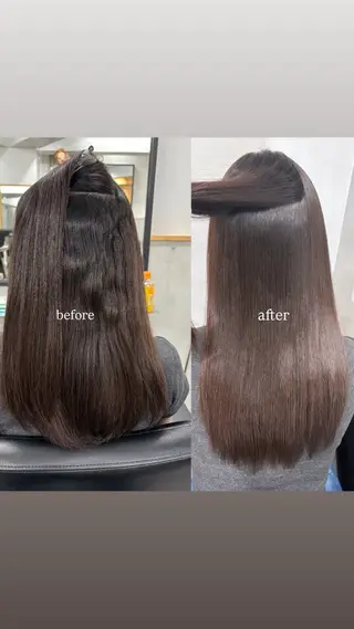 ロング 新宿/ボブ/レイヤー 縮毛矯正/SACHIのヘアスタイル