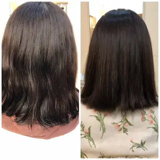 パーマ 髪質改善✨️透明感カ ラー✧*。山下さいみのヘアスタイル