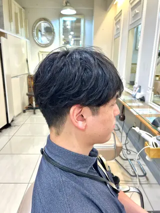 ミディアム メンズ メンズカット/ 横浜/佐藤桃香 🦥のヘアスタイル