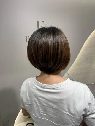 ショート 野口 桃香のヘアスタイル