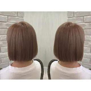 ショート カラー 🫧透け感⋆艶髪💎 山口アヤカのヘアスタイル