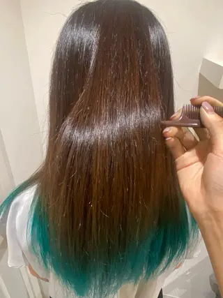 ロング 🎀モデル募集/艶 カラー🤍Miinaのヘアスタイル