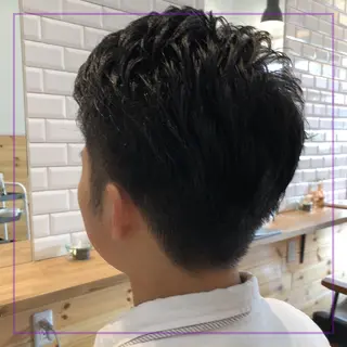 メンズ MATSU 🌟韓国🇰🇷のヘアスタイル