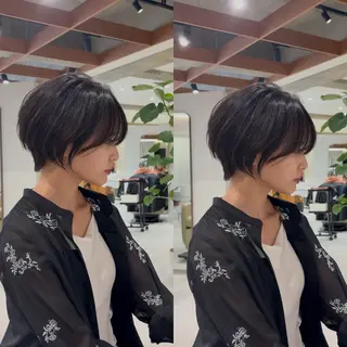 ショート ショート/ボブ/専門 マヒロのヘアスタイル