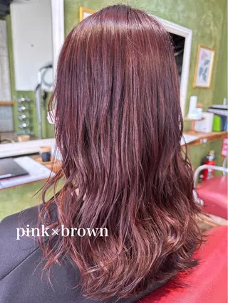 セミロング 美髪矯正/渡辺 りんのヘアスタイル