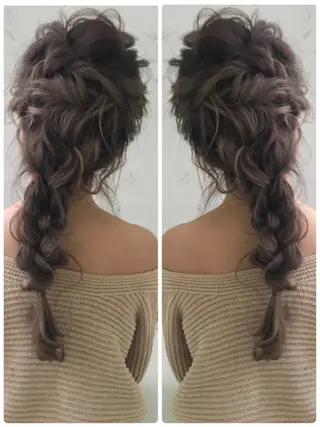 ロング ヘアアレンジ Beach private salon所属・Beach 代表 KENTAのヘアスタイル