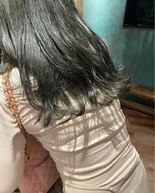 ロング カラー December渋谷所属・無料カットモデル募集 / 涼 乃のヘアスタイル