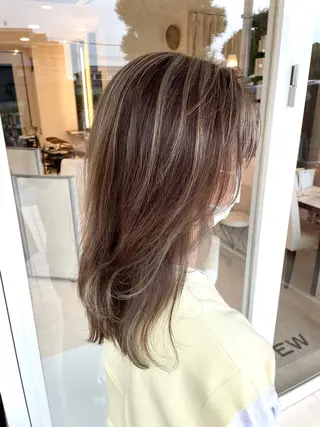 ミディアム 武田 清久のヘアスタイル