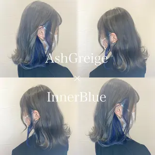 カラー 水戸/ブリーチカラー ♠️♠️會澤遼真のヘアスタイル