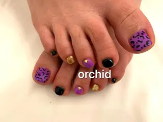 ネイル orchid ♡オーキッドのネイルデザイン