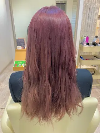 ロング カラー ヘアアレンジ Design Color🐰アユミのヘアスタイル