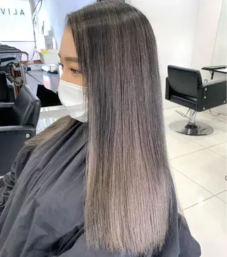 ロング 韓国風/髪質改善/ Kiyoraのヘアスタイル