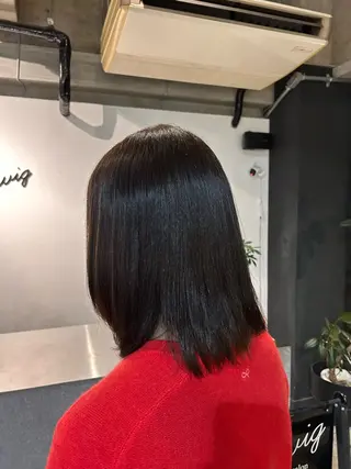 ミディアム 永嶋 芽衣のヘアスタイル