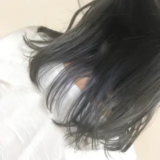 ミディアム カラー ヘアアレンジ 【Sweep】おじま のぞみのヘアスタイル