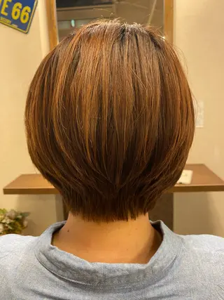 ショート カラー liL hair lounge所属・liL  hair サトウリョウタのヘアスタイル