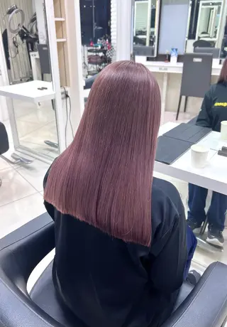 セミロング 🫧うる艶カラー 🫧ayanoのヘアスタイル