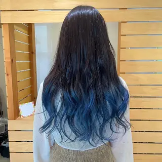 ロング カラー RUBEUS【ルベウス】所属・✨艶々カラー🎨 杉本賢人のヘアスタイル