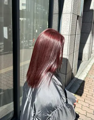 カラー Unique umekita所属・unique 松原吹季のヘアスタイル