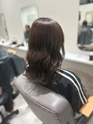 セミロング 🍒Ayana🍒 艶カラー🍒のヘアスタイル