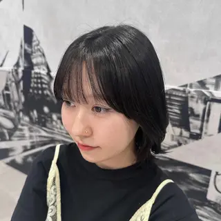 カラー karin/ ボブ♡暖色カラーのヘアスタイル