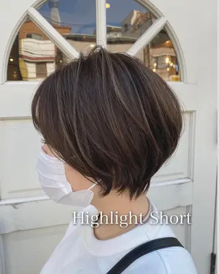 ショート 🇰🇷韓国レイヤー 錦糸町【北山謙三】のヘアスタイル
