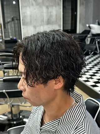 ミディアム 🥸MENIN 相模 大野メンズ専門🥸のヘアスタイル