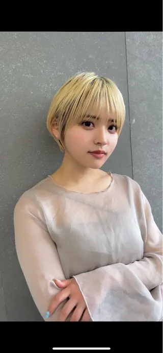 ショート 髪質改善✨縮毛矯正 ショートボブ/ともきのヘアスタイル