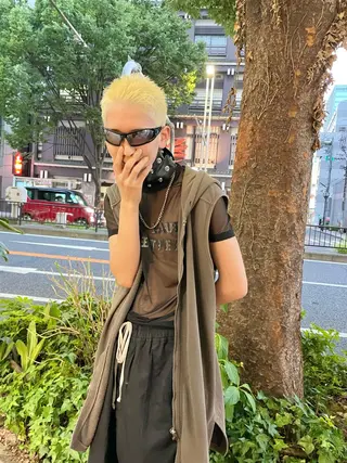 ショート カラー メンズ ミユル/ 盛れるエクステ🎀✨のヘアスタイル