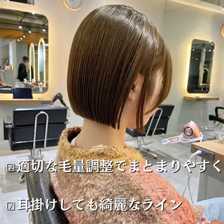 ショート カラー ボブヘアカット Rikapi❤️のヘアスタイル