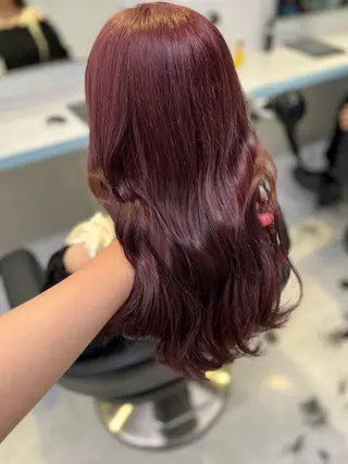 セミロング カラー ヘアアレンジ 愛されカラー🩷 はるなのヘアスタイル