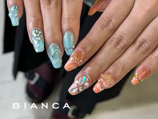 ネイル ネイルサロンビアンカ 大宮店長 モリサワのネイルデザイン