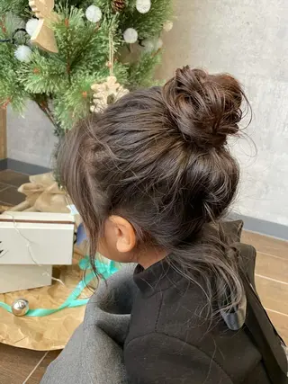 ヘアアレンジ キッズ 西 めぐみのヘアスタイル