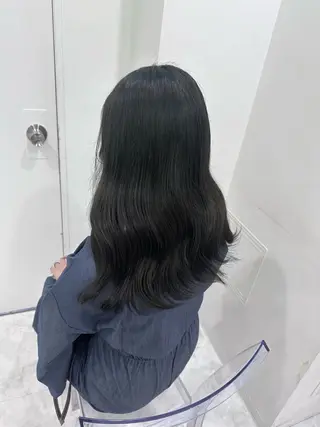セミロング カラー ♡ダブルカラー特化♡ miyuのヘアスタイル