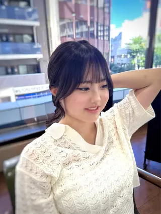 ロング 韓国ヘア特化型美容師 MITSUI🇰🇷のヘアスタイル