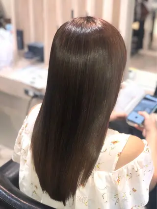 パーマ 🍂秋の透け感カ ラー🍂HIDEKAのヘアスタイル