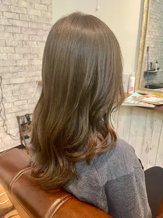 ロング 🍭透明感カラー 志賀拓海🍬🌈のヘアスタイル